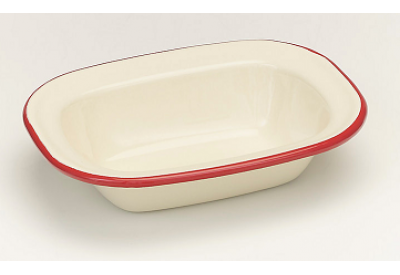 Victor Enamel Oblong Pie Dish 18cm (7")	
